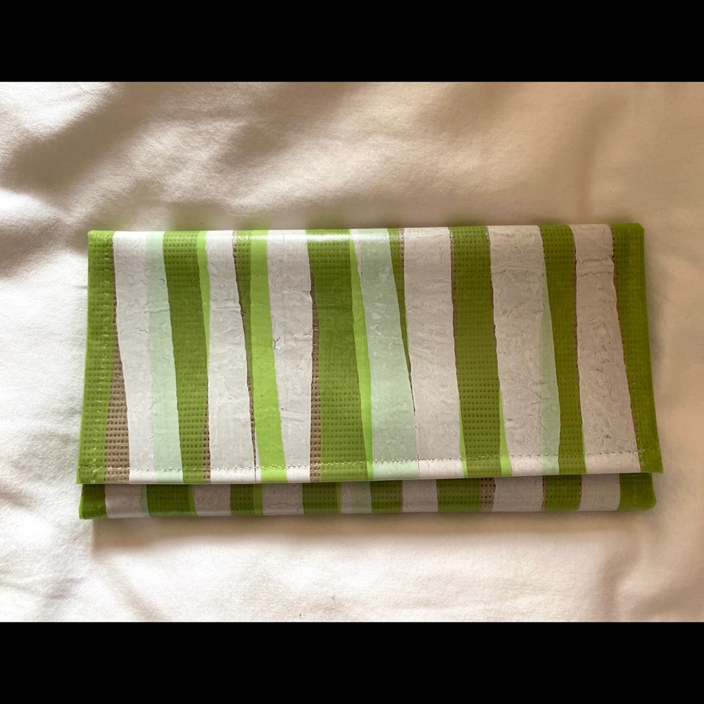 Handmade wallet from recycled materials